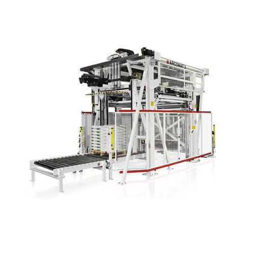 Штабелер с рамой - ARCOMAT 3+ - WINDMÖLLER & HÖLSCHER - роботизированный / для мешка