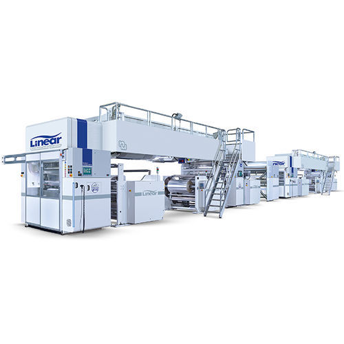 Ламинационная машина рулон-к-рулону - Triplex Combi Linear - NORDMECCANICA