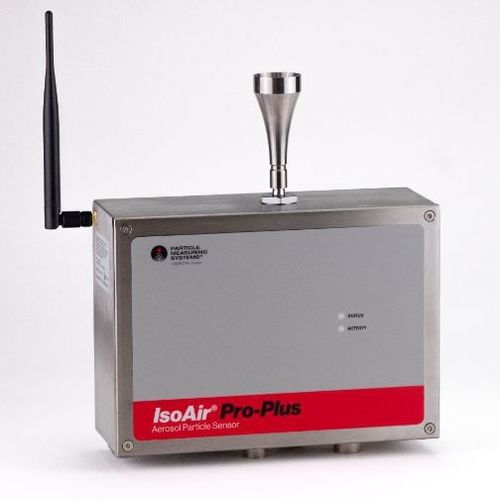Воздушный счетчик аэрозольных частиц - IsoAir® Pro-Plus - Particle Measuring Systems - цифровой / с лазером / для чистого помещения