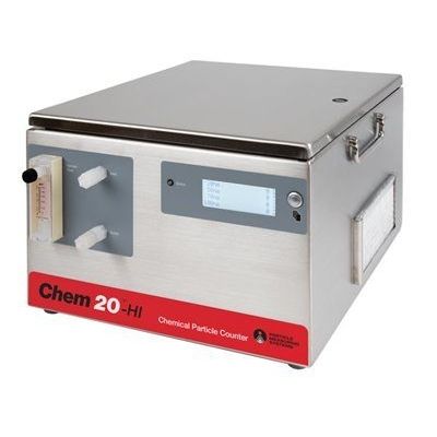 Счетчик частиц для химических продуктов - Chem 20™ - Particle Measuring Systems - с лазером / для чистого помещения / из нержавеющей стали