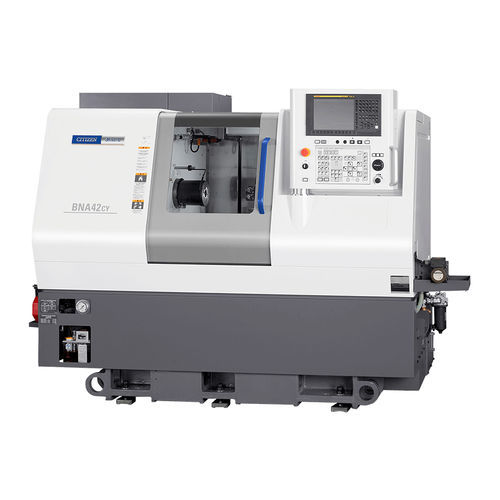 Токарный автомат ЧПУ - BNA42CY - CITIZEN MACHINERY MIYANO CO.,LTD - 3 оси / 12 инструментов / для обработки прутков