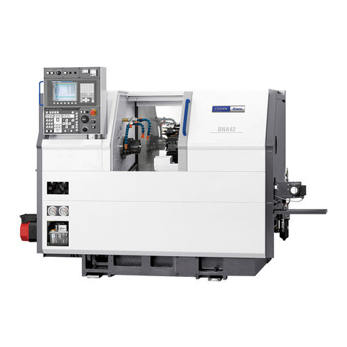Токарный автомат ЧПУ - BNA42S - CITIZEN MACHINERY MIYANO CO.,LTD - 2 оси / с двумя стержнями / 8 инструментов