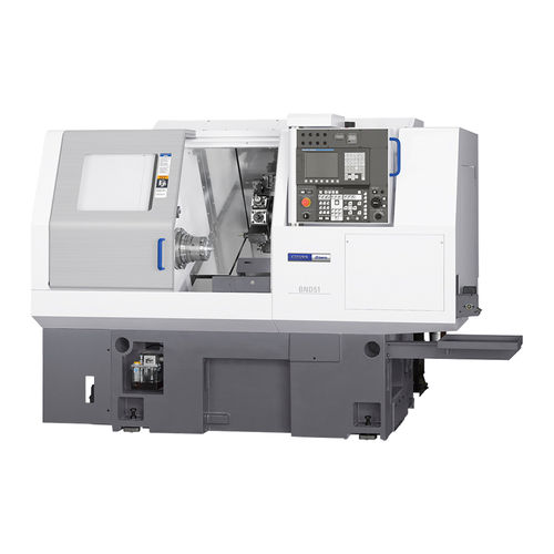 Токарный автомат ЧПУ - BND51 - CITIZEN MACHINERY MIYANO CO.,LTD - 4 оси / с двумя стержнями / 12 инструментов