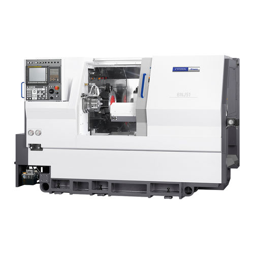 Токарный автомат ЧПУ - BNJ42/51 - CITIZEN MACHINERY MIYANO CO.,LTD - 2 оси / 12 инструментов / 4 инструмента
