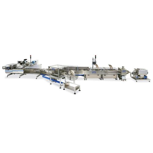 Автоматическая упаковочная машина - PFM Packaging Machinery - горизонтальная / в форме линии / для бисквитов