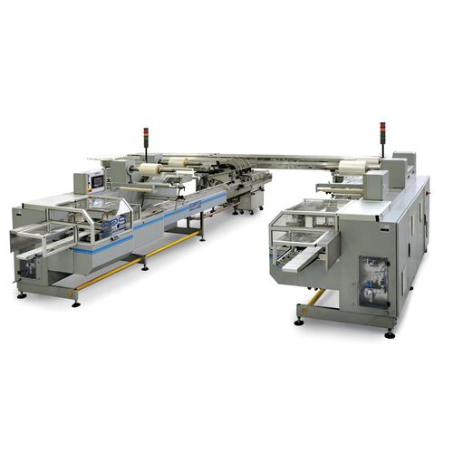 Упаковочная машина с сервоприводом - PFM Packaging Machinery - под сложенной пленкой / горизонтальная / непрерывного действия