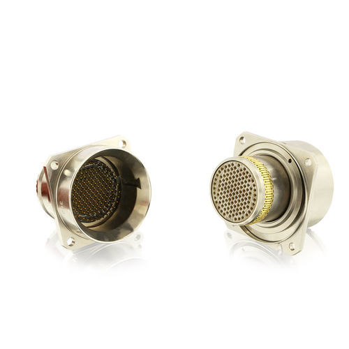 Соединитель для передачи данных - 8977 series  - EATON - круговой / из алюминия / для применения в космическом проекте