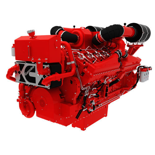 Дизельный двигатель - QSK50-M1 - Cummins Inc. - 16 цилиндров / турбо / для использования на морских судах