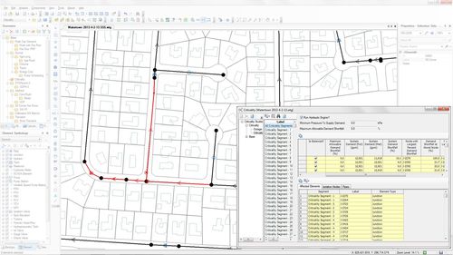 Программное обеспечение для управления - OpenFlows WaterCAD - Bentley Systems Europe B.V. - для анализа / качества / 3D-моделирования