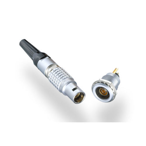 Соединитель для передачи данных - 1D series  - LEMO - Quadrax / двухтактный / с блокировкой