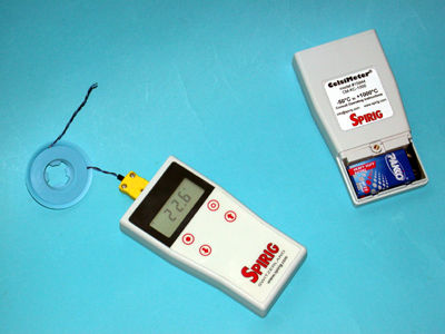 Термометр с зондом - CelsiMeter® KC-1000 - Spirig Ernest - цифровой / переносной / промышленный