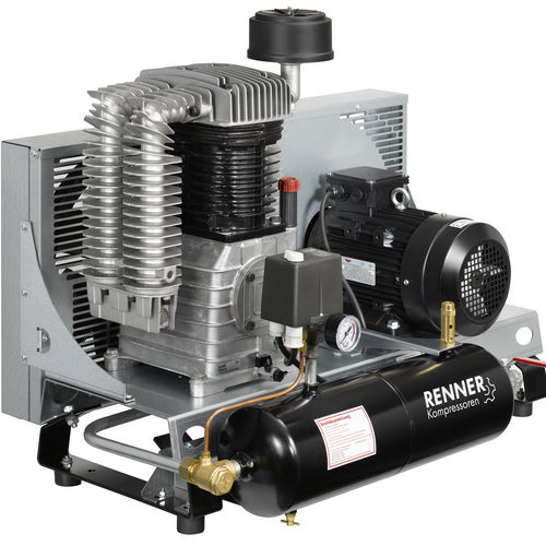 Воздушная компрессорная установка - REKO 410B – 970B - RENNER Kompressoren - поршневая / стационарная / с ременной передачей