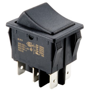 Клавишный переключатель - I47 series - OMEGA FUSIBILI - двухполюсный / IP40 / с подсветкой