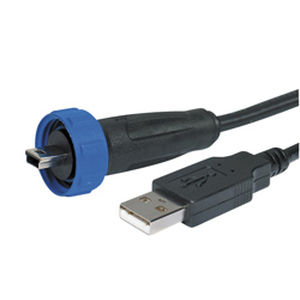 Соединитель для передачи данных - PX044 series  - OMEGA FUSIBILI - USB / из ПВХ / IP68