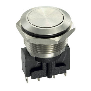 Пусковая кнопка на пружине - MP0031 series - OMEGA FUSIBILI - антивандальная / IP66 / из нержавеющей стали