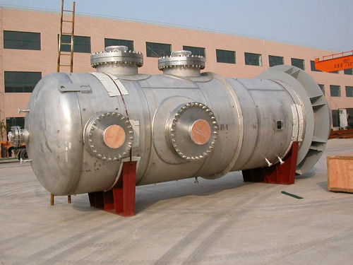 Резервуар для процесса - Ø 7000 mm - Mersen - Equipements Industriels et Anticorrosion - из нержавеющей стали / под давлением / горизонтальный