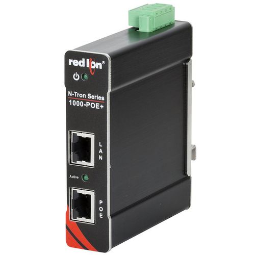 Неуправляемый коммутатор Ethernet - N-Tron® 1000-POE+ - Red Lion Controls - 8 портов / 2 порта / Gigabit Ethernet