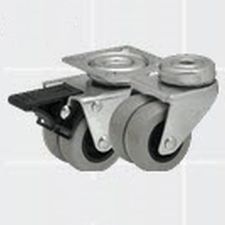 Поворотный ролик - PU series - Colson  Europe - со стержнем / для легкого груза / из полипропилена