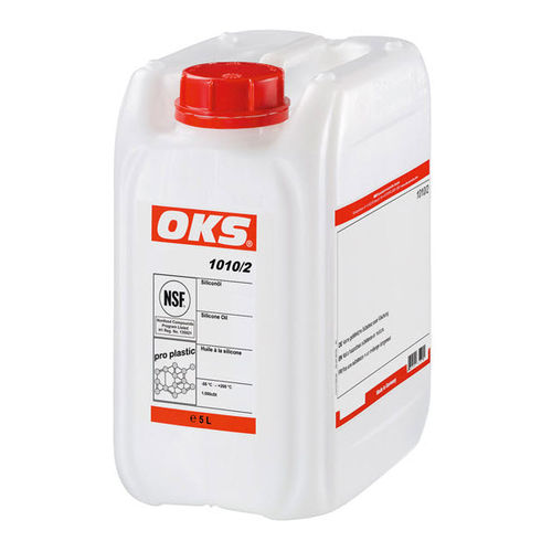 Масло для смазки - 1010/2  - OKS Spezialschmierstoffe GmbH - силиконовое / для пластмасс / для текстильной промышленности