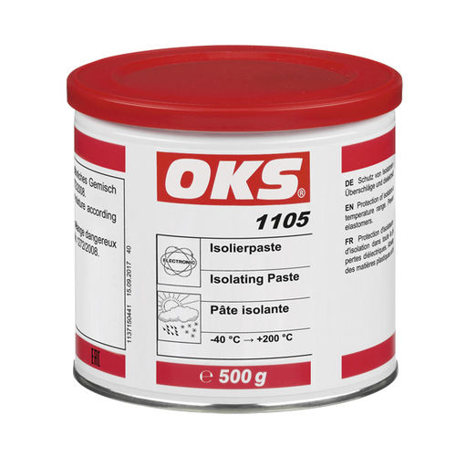 Смазочная паста - 1105 - OKS Spezialschmierstoffe GmbH - проводящая электричество / для металла / для электрического оборудования
