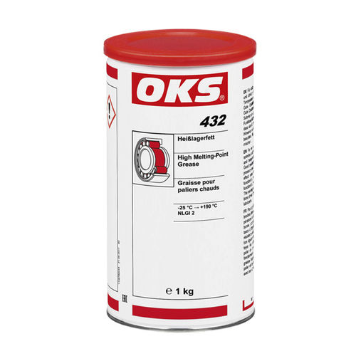 Консистентная смазка для смазки - 432 - OKS Spezialschmierstoffe GmbH - на основе минерального масла / с алюминиевым комплексом / для подшипника
