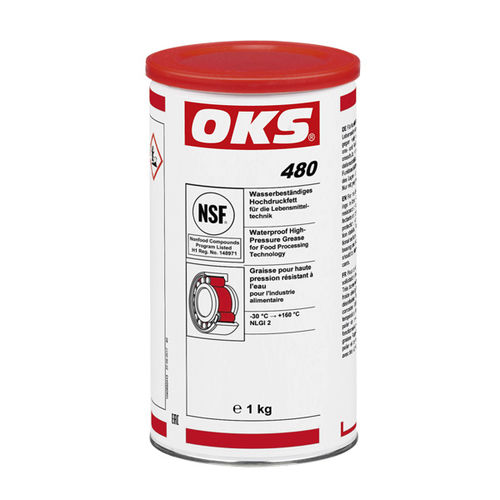 Консистентная смазка для смазки - 480 - OKS Spezialschmierstoffe GmbH - синтетическая / с сульфонатом кальция / для подшипника