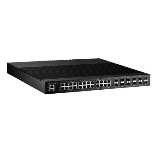 Управляемый коммутатор Ethernet - JetNet 6828Gf - Korenix Technology - 28 портов / Gigabit Ethernet / уровня 3