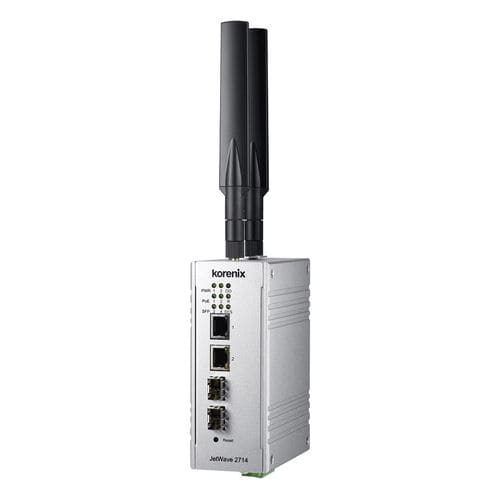 Секционный маршрутизатор - JetWave 2714GF - Korenix Technology - управляемый / Ethernet / ЛВС