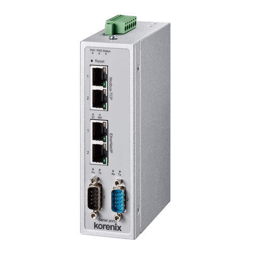 Мосток связи - JetLink 1102 - Korenix Technology - промышленный / Ethernet TCP/IP / Modbus TCP