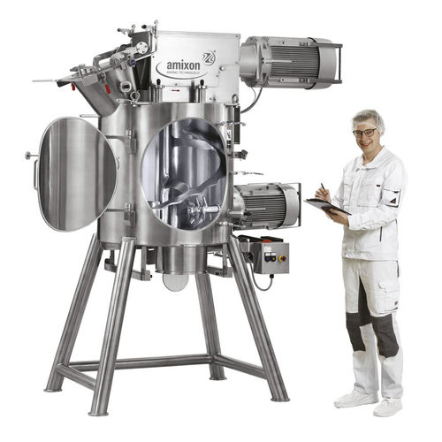 Одноосная мешалка - VM - amixon GmbH - с лентами / вертикальная / импульсного действия