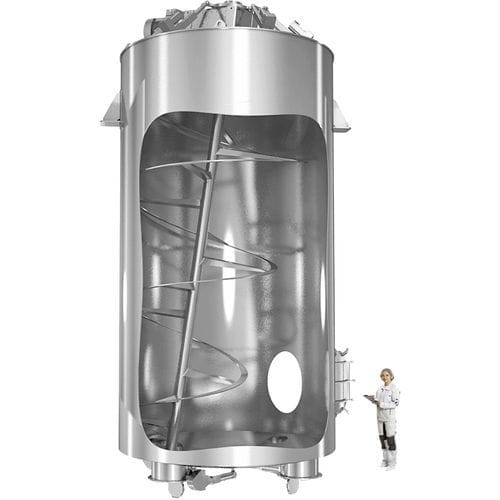 Мешалка большая производительность - Gyraton® - amixon GmbH - динамическая / вертикальная / импульсного действия