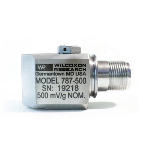 Датчик ускорения низкой частоты - 787-500 - Wilcoxon Sensing Technologies - IEPE / высокой чувствительности
