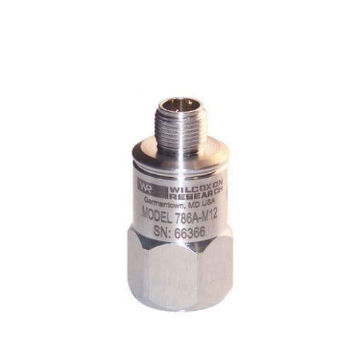 Искробезопасный датчик ускорения - 786A-M12-IS - Wilcoxon Sensing Technologies - IEPE / с защитой / чувствительность