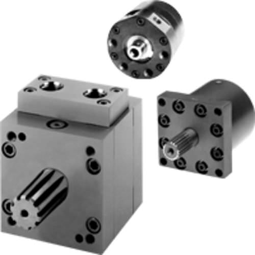Ротационный привод - MPR 1x.4 & MPR1x1 - Micromatic - гидравлический / двойного действия / мини