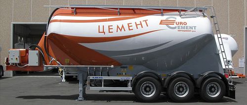 Полуприцеп бункер - CM 32 - OMEPS - для продуктов питания / для зольности / для песка
