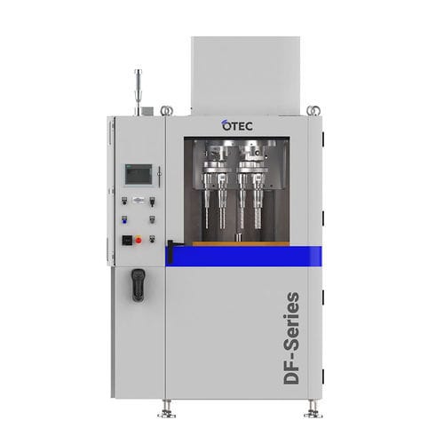 Отделочная машина с приводом - DF-3/4 HD - OTEC Präzisionsfinish GmbH - полировальный станок / для отделки / шлифовальный станок