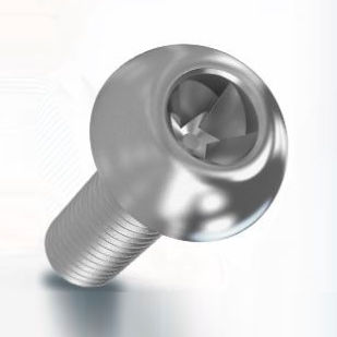 Винт для безопасности - LocTec® - Arnold Umformtechnik GmbH & Co. KG - с выпуклой цилиндрической головкой / самоблокирующийся