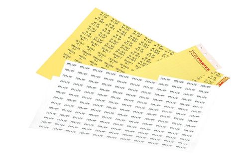 Этикетка для идентификации - PF series - Partex Marking Systems - для кабеля и компонента