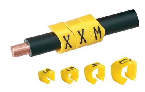 Зажим для кабелей - PC, PCZ series - Partex Marking Systems - из пластика / разметки