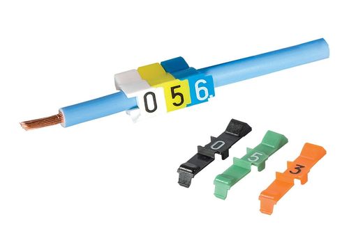 Зажим для кабелей - PCA series - Partex Marking Systems - из пластика / разметки