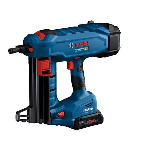 Гвоздезабивной станок на аккумуляторе - GNB 18V-38 Professional - Bosch Production Tools - для бетона / для отделки