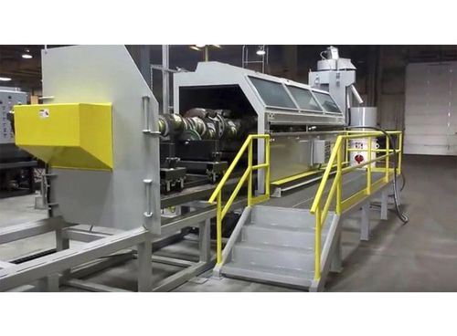 Очистительная установка с продувкой воздухом - LS Industries - с ручным управлением / непрерывного действия