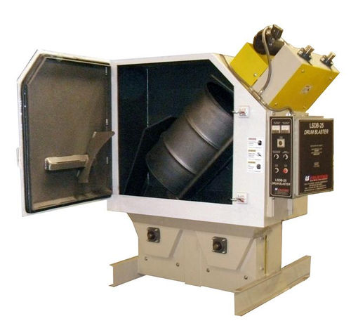 Ленточный дробеструйный аппарат - LSDB-25 - LS Industries - с вращающимся барабаном / для металла