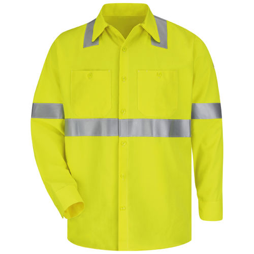 Рабочая куртка - 7 oz, HRC2, NFPA2112  - Bulwark - огнестойкая / высокая видимость / из арамида