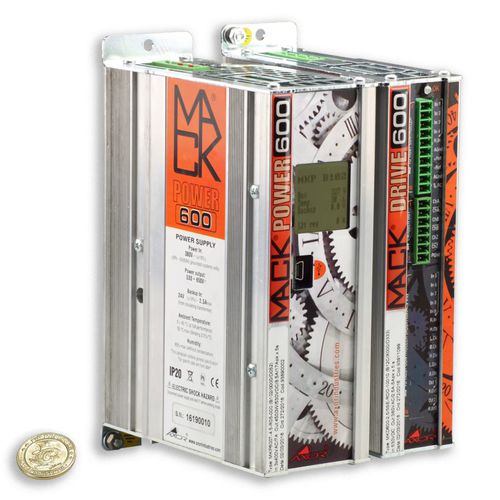 Сервовариатор для бесщеточного двигателя AC - Mack Drive+Power (MKD+MKP) - AXOR INDUSTRIES - трехфазовый / бесщеточный / многоосный