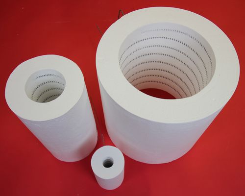 Трубчатый нагревательный элемент - CX15 series - ZIRCAR  Ceramics - из керамического волокна / по индивидуальному заказу