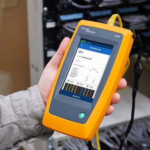 Тестер рабочих характеристик - LinkIQ™ - Fluke Networks - для сети / кабельный / портативный