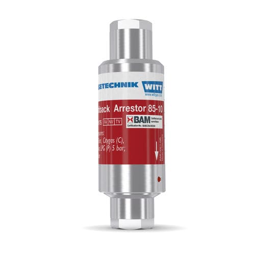 Предохранительный затвор для процесса - RF85-10N/H-ES VCR - WITT-Gasetechnik - для лабораторий / для химической промышленности / для производства стекла