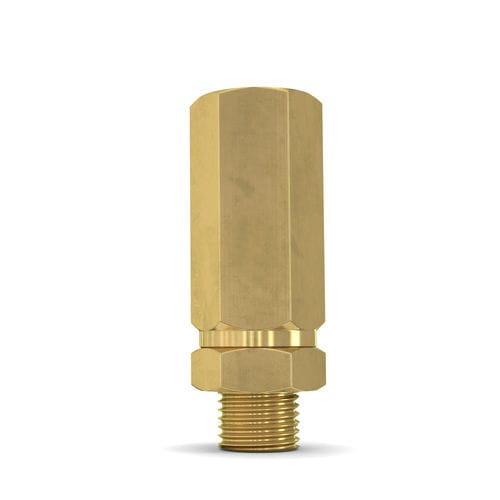 Предохранительный клапан для газа - NV654 - WITT-Gasetechnik - резьбовой / из латуни / компактный
