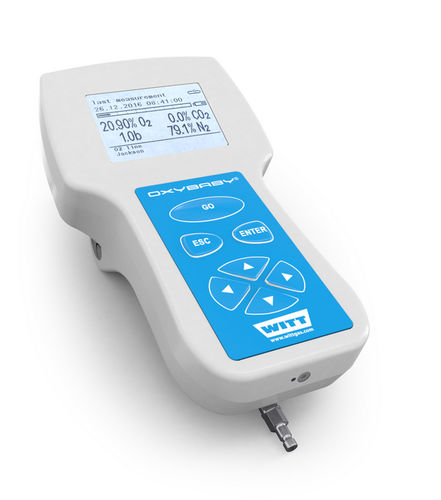 Анализатор CO2/02 - OXYBABY® Med - WITT-Gasetechnik - для наблюдения / концентрации / переносной